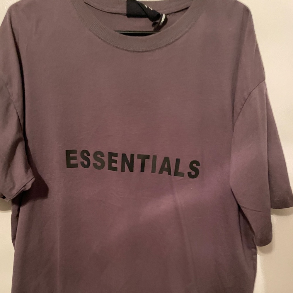 Fear of God Essentials Grey T-Shirt